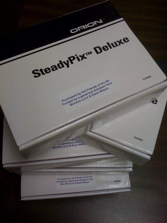 Donated SteadyPix camera mounts.
